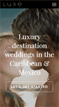 Mobile Screenshot of luxedestinationweddings.com